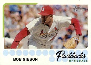 2016 Topps Heritage - Baseball Flashbacks #BF-BG Bob Gibson Front