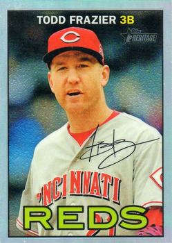 2016 Topps Heritage - Chrome Refractor #THC-472 Todd Frazier Front