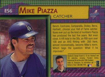 1998 Topps - Etch-A-Sketch #ES6 Mike Piazza Back