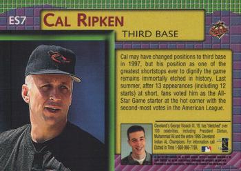 1998 Topps - Etch-A-Sketch #ES7 Cal Ripken Jr. Back