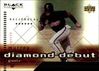 2000 Upper Deck Black Diamond - Reciprocal Cut #114 Calvin Murray Front