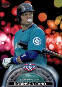 2016 Topps Opening Day - Bubble Trouble #BT-1 Robinson Cano Front