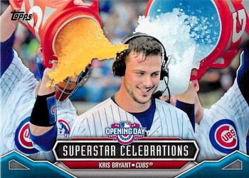 2016 Topps Opening Day - Superstar Celebrations #SC-8 Kris Bryant Front