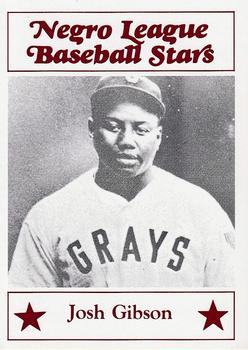 1986 Fritsch Negro League Baseball Stars #31 Josh Gibson Front