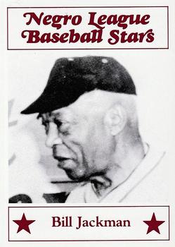 1986 Fritsch Negro League Baseball Stars #68 Bill Jackman Front