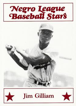 1986 Fritsch Negro League Baseball Stars #76 Jim Gilliam Front