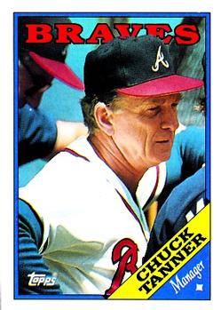 1988 Topps #134 Chuck Tanner Front