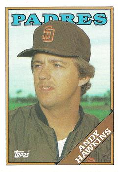1988 Topps #9 Andy Hawkins Front