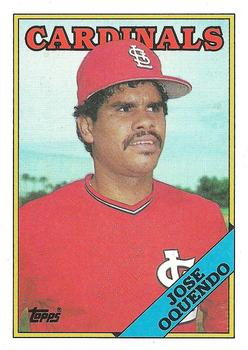 1988 Topps #83 Jose Oquendo Front