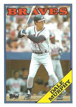 1988 Topps #90 Dale Murphy Front