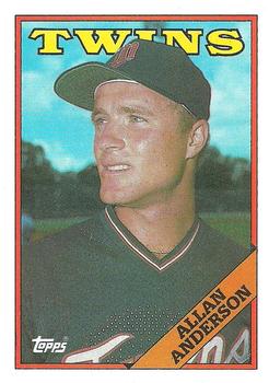 1988 Topps #101 Allan Anderson Front