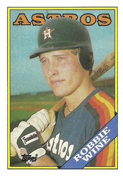 1988 Topps #119 Robbie Wine Front