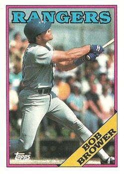 1988 Topps #252 Bob Brower Front
