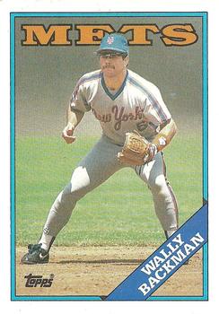 1988 Topps #333 Wally Backman Front