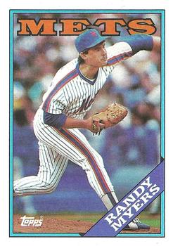1988 Topps #412 Randy Myers Front