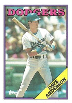 1988 Topps #456 Dave Anderson Front