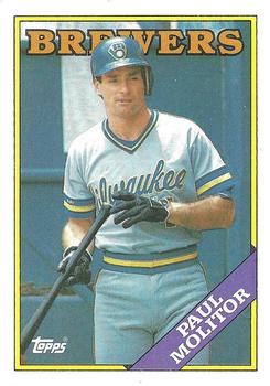 1988 Topps #465 Paul Molitor Front