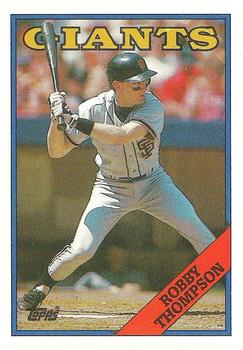1988 Topps #472 Robby Thompson Front