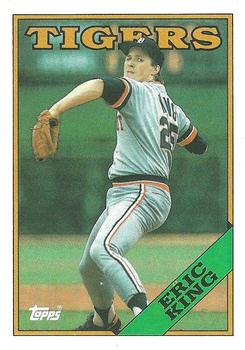 1988 Topps #499 Eric King Front