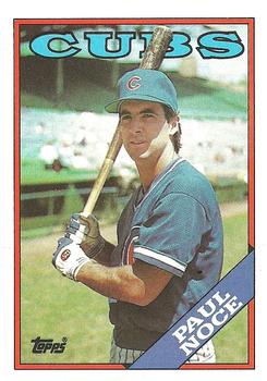 1988 Topps #542 Paul Noce Front