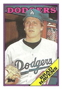 1988 Topps #698 Brad Havens Front