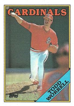 1988 Topps #715 Todd Worrell Front