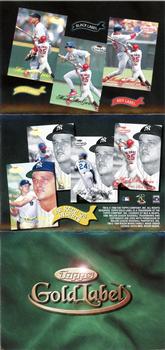 1998 Topps Gold Label #NNO Checklist Front