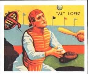 1985 1934-1936 Diamond Stars (reprint) #28 Al Lopez Front