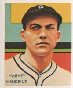 1985 1934-1936 Diamond Stars (reprint) #41 Harvey Hendrick Front