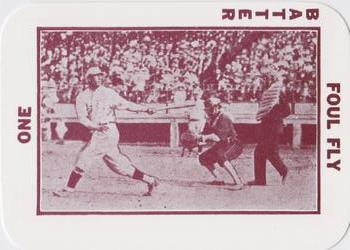1913 National Game (WG5) (reprint) #A2 Batter swinging, looking back Front