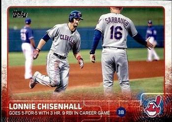 2015 Topps - Limited #444 Lonnie Chisenhall Front