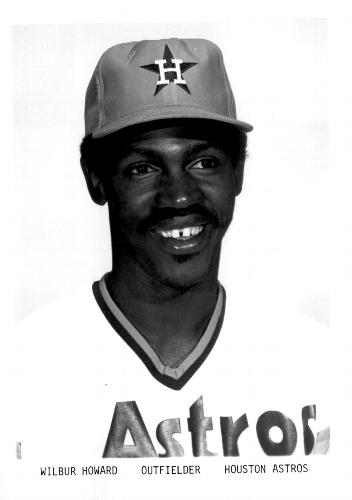 1977 Houston Astros 5x7 Photos #NNO Wilbur Howard Front
