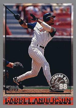 1998 Topps Opening Day #20 Garret Anderson Front