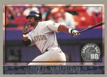 1998 Topps Opening Day #39 Greg Vaughn Front