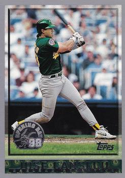 1998 Topps Opening Day #57 Jose Canseco Front