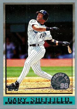 1998 Topps Opening Day #87 Gary Sheffield Front