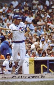 1982 Red Lobster Chicago Cubs #NNO Gary Woods Front