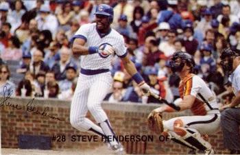 1982 Red Lobster Chicago Cubs #NNO Steve Henderson Front