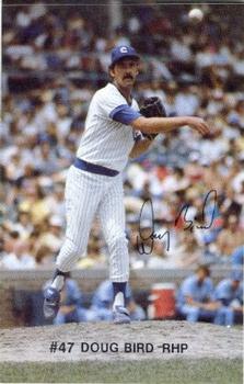 1982 Red Lobster Chicago Cubs #NNO Doug Bird Front
