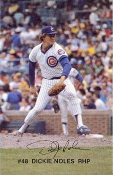 1982 Red Lobster Chicago Cubs #NNO Dickie Noles Front