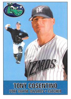 2000 Fort Wayne Wizards #NNO Tony Cosentino Front