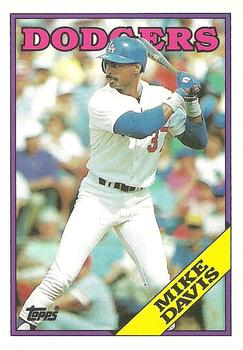 1988 Topps Traded #33T Mike Davis Front