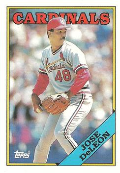 1988 Topps Traded #34T Jose DeLeon Front