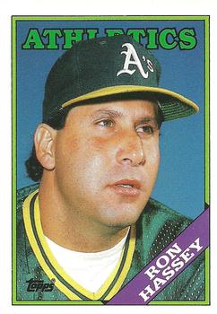1988 Topps Traded #46T Ron Hassey Front