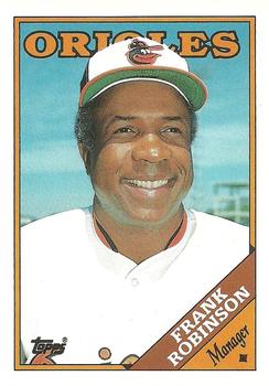 1988 Topps Traded #96T Frank Robinson Front