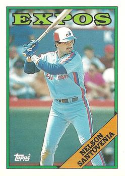 1988 Topps Traded #102T Nelson Santovenia Front