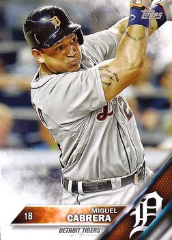 2016 Topps Detroit Tigers #DT-1 Miguel Cabrera Front