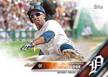 2016 Topps Detroit Tigers #DT-6 Anthony Gose Front