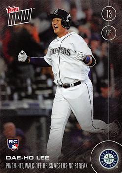 2016 Topps Now #16 Dae-Ho Lee Front