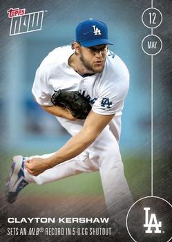 2016 Topps Now #71 Clayton Kershaw Front